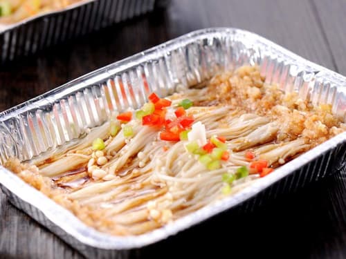 裕华锡纸烤金针菇